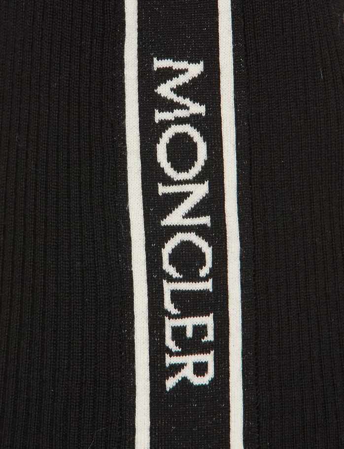 Moncler Quarter Zip Mock Neck Sweater