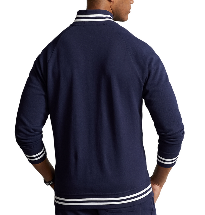 Polo Ralph Lauren MEN's Big & Tall Double-Knit Track Jacket