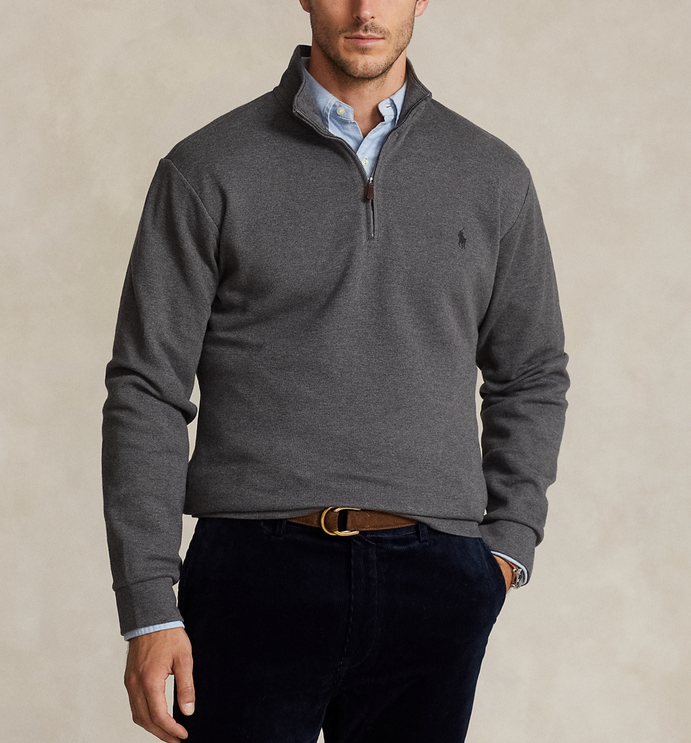 Polo Ralph Lauren MEN's Big & Tall Quarter-Zip Pullover