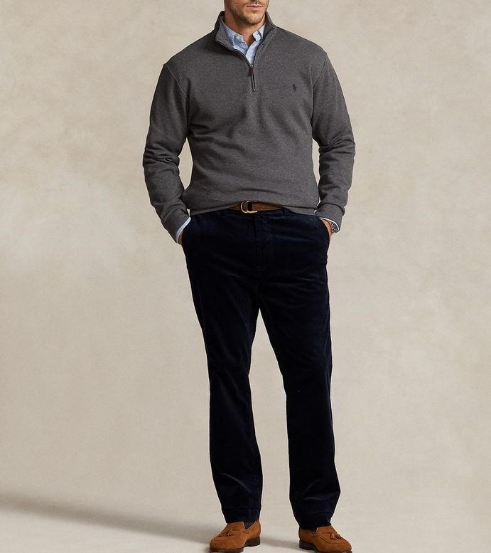 Polo Ralph Lauren MEN's Big & Tall Quarter-Zip Pullover