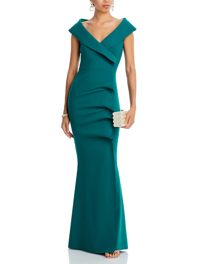 Chiara Boni La Petite Robe Off The Shoulder Maxi Dress