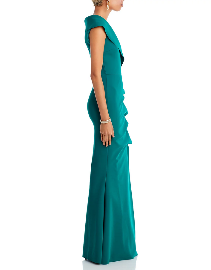 Chiara Boni La Petite Robe Off The Shoulder Maxi Dress