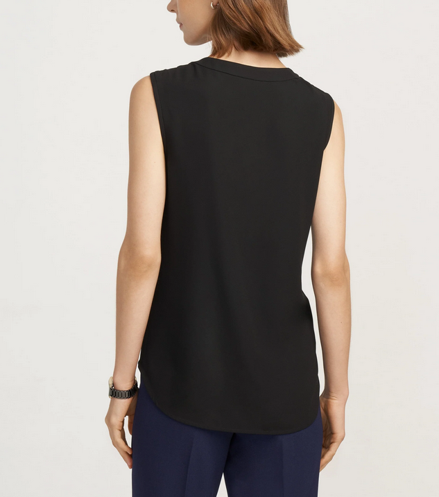 Anne Klein U-Neck Sleeveless Shell Top