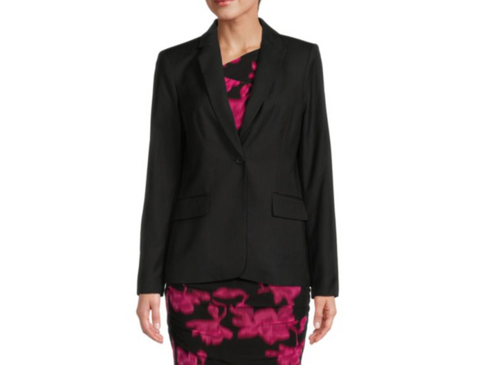 Calvin Klein Pinstripe Blazer