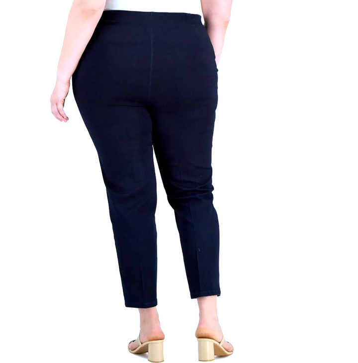 Anne Klein Plus Size Denim Pull-On Leggings