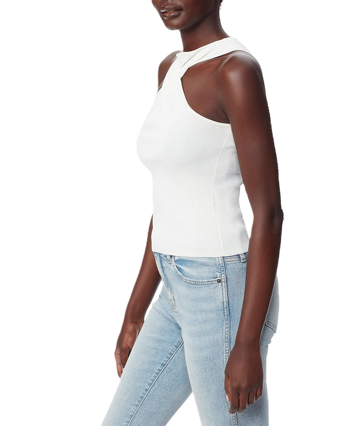 Sam Edelman Cross-Neck Sleeveless Halter Top