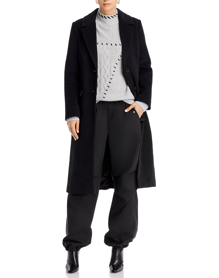 AQUA Two Button Long Coat