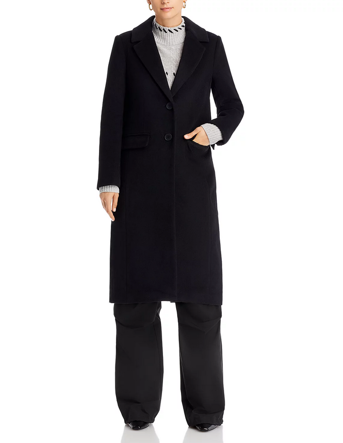 AQUA Two Button Long Coat