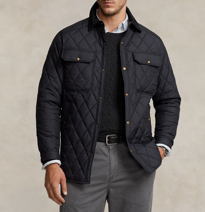 POLO RALPH LAUREN MEN Big & Tall Water-Repellent Quilted Jacket