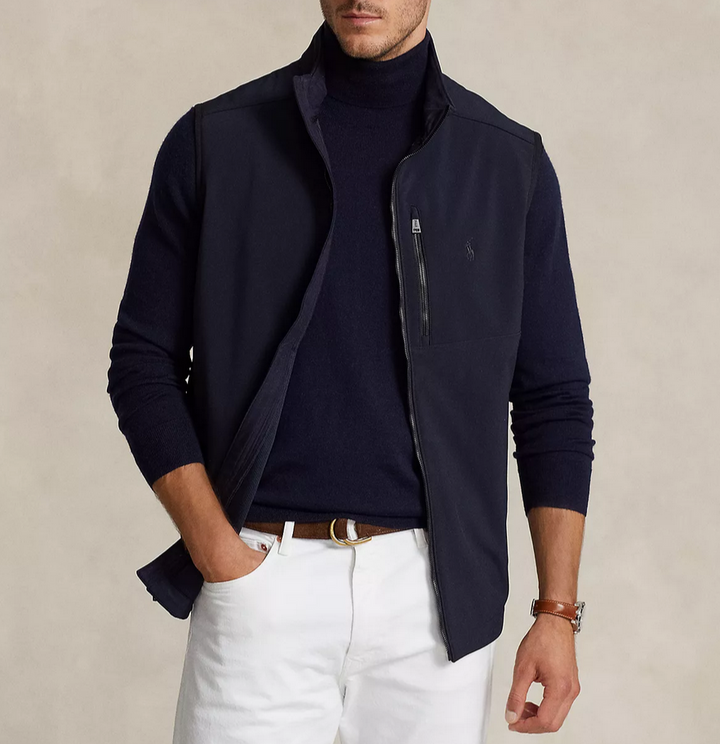 POLO RALPH LAUREN MEN Big & Tall Water-Repellent Softshell Vest