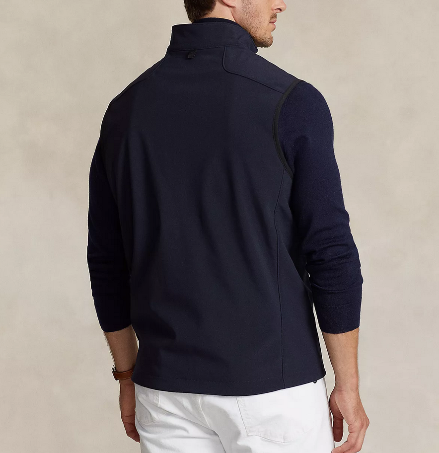 POLO RALPH LAUREN MEN Big & Tall Water-Repellent Softshell Vest