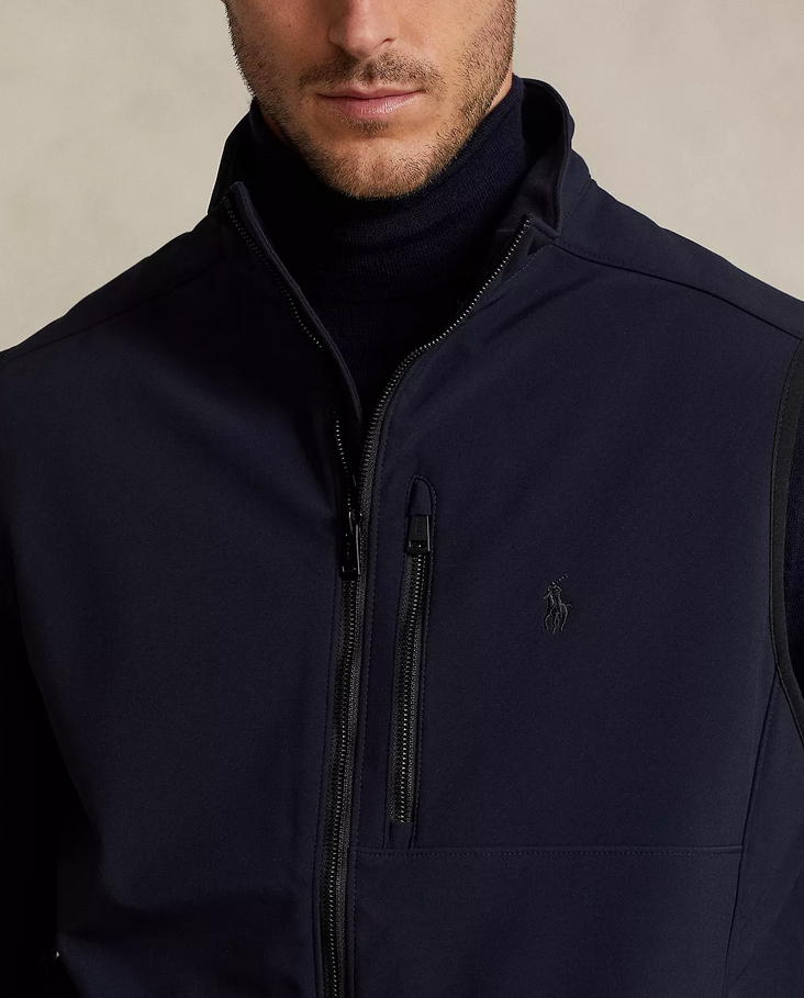POLO RALPH LAUREN MEN Big & Tall Water-Repellent Softshell Vest