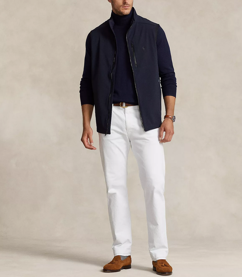 POLO RALPH LAUREN MEN Big & Tall Water-Repellent Softshell Vest