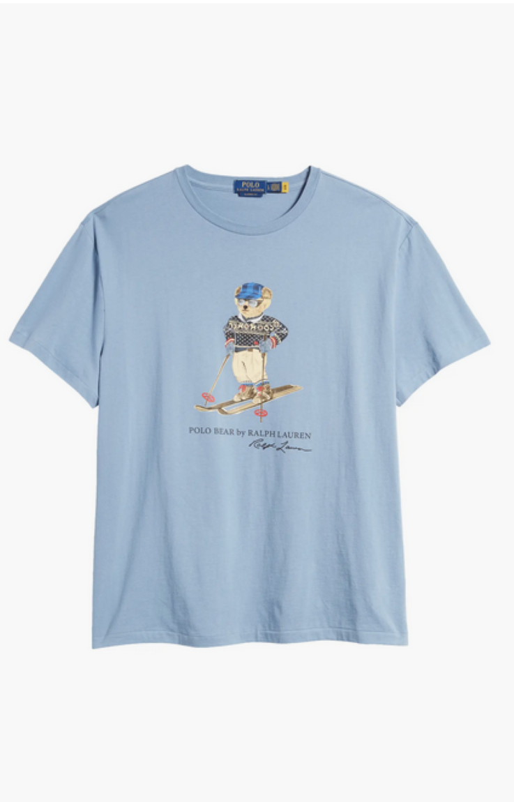 POLO RALPH LAUREN MEN Cotton Polo Bear T-Shirt