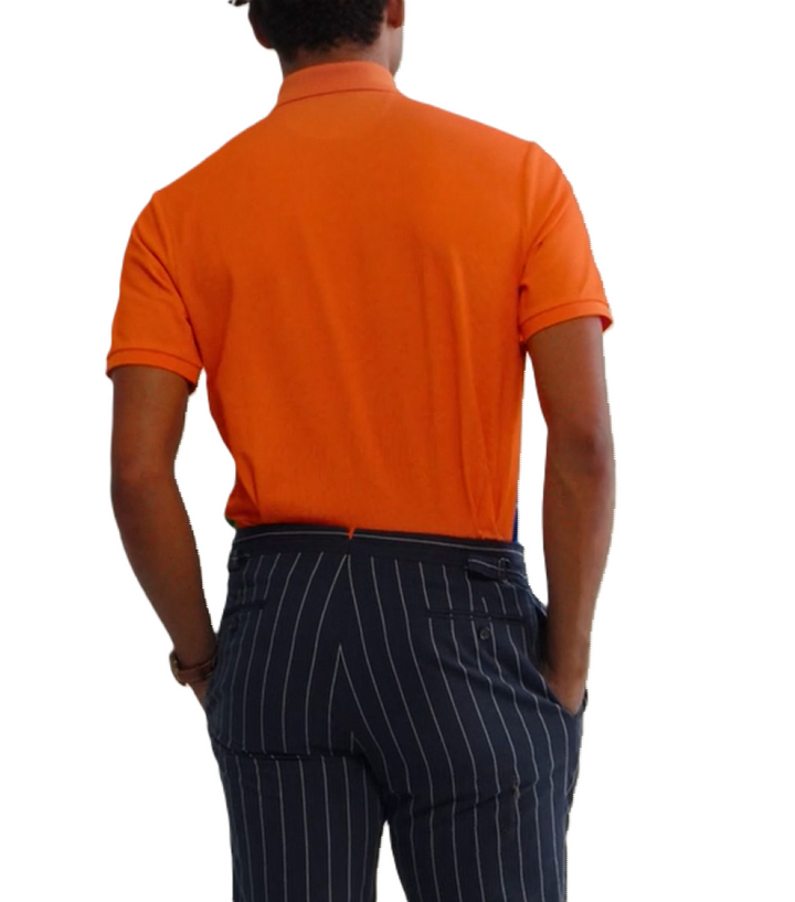 POLO RALPH LAUREN MEN Classic Fit Mesh Graphic Polo Shirt