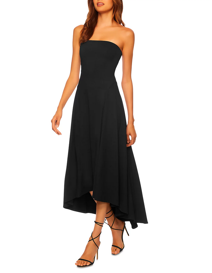 Susana Monaco Strapless High Low Dress