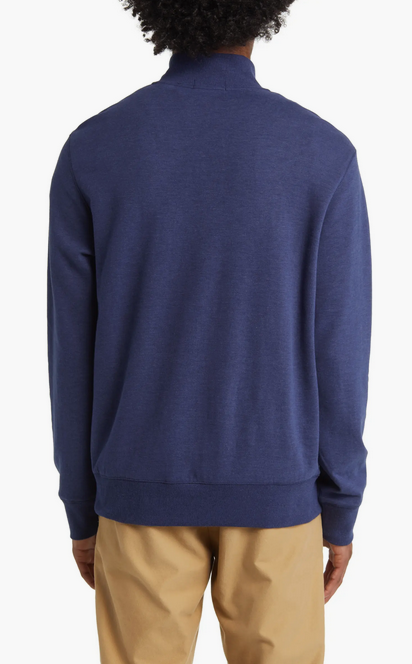 POLO RALPH LAUREN MEN Luxury Jersey Quarter-Zip Pullover