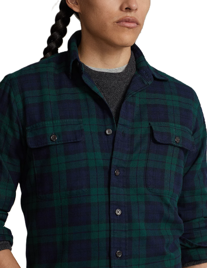 POLO RALPH LAUREN POLO Plaid Flannel Workshirt