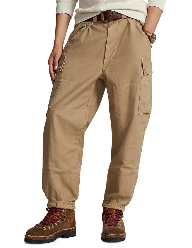 Polo Ralph Lauren MEN Reverse Sateen Baggy Fit Cargo Pants
