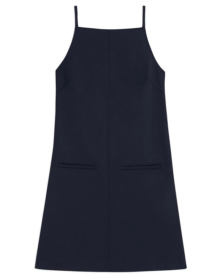 Theory Square Neck Mini Dress