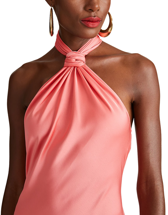 HALSTON Emie Satin Gown