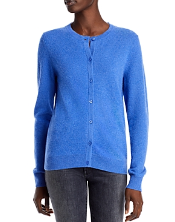 C by Bloomi Crewneck Cashmere Cardigan