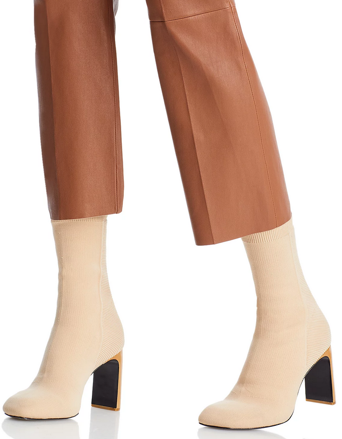 By Malene Birger Florentina Cropped Leather Pants