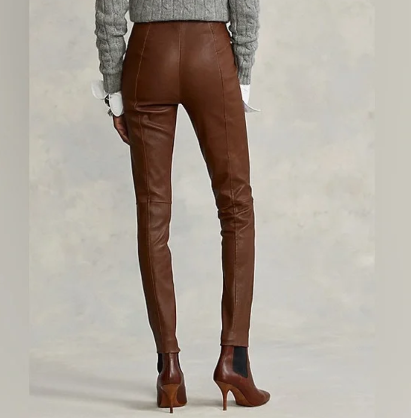 Polo Ralph Lauren Leather Pants