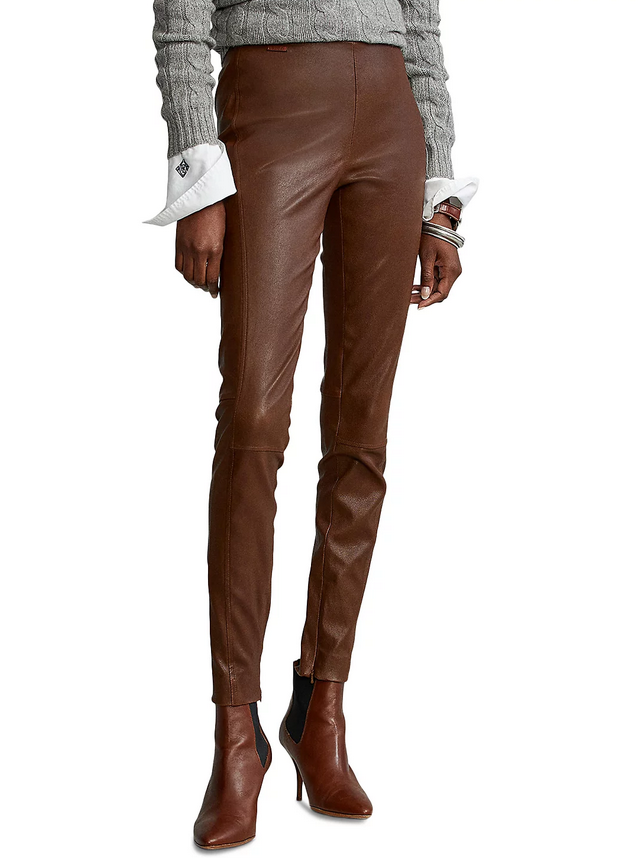 Polo Ralph Lauren Leather Pants