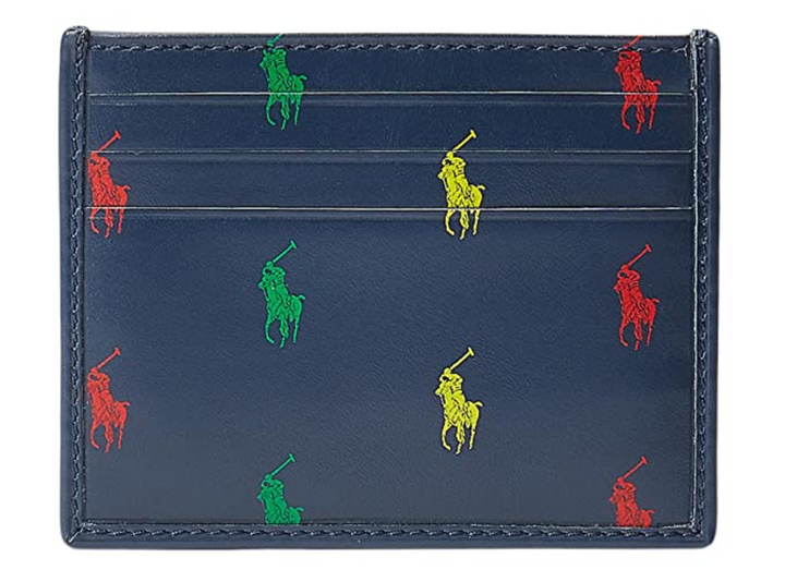 Polo Ralph Lauren MEN Signature Pony Leather Card Case