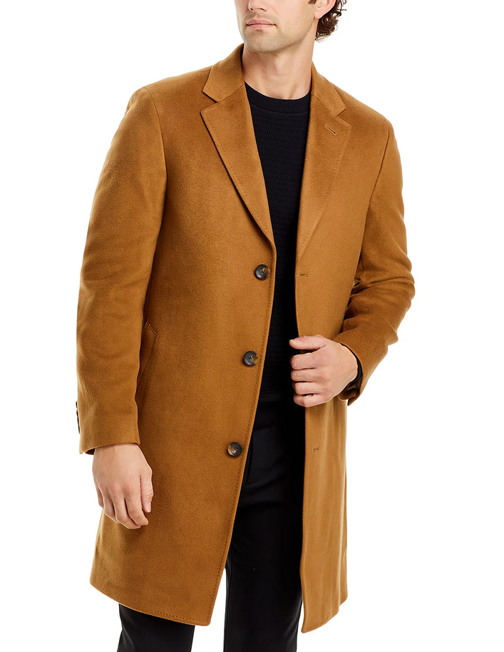 The Men Store Darrien Cashmere Top Coat