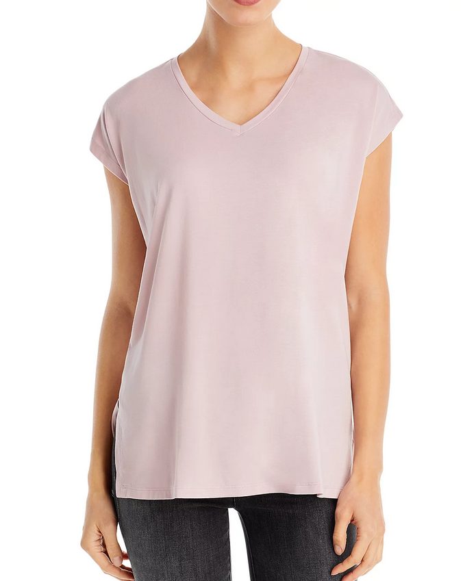 Eileen Fisher V Neck Boxy Top