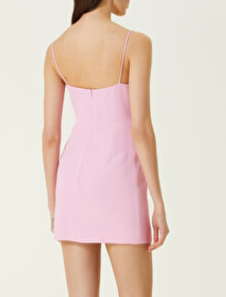 David Koma Embellished Tube Mini Dress