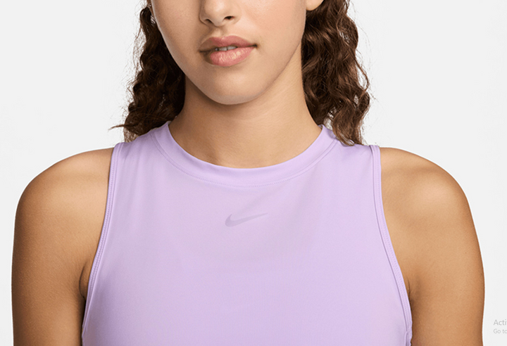 Nike Solid One Classic Dri-FIT Cropped Tank Top