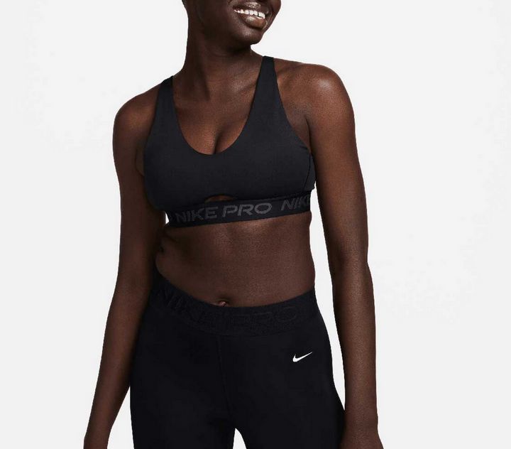 Nike Pro Indy Plunge Medium-Support Padded Sports Bra