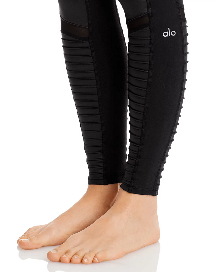 Alo Yoga High Rise Moto Leggings