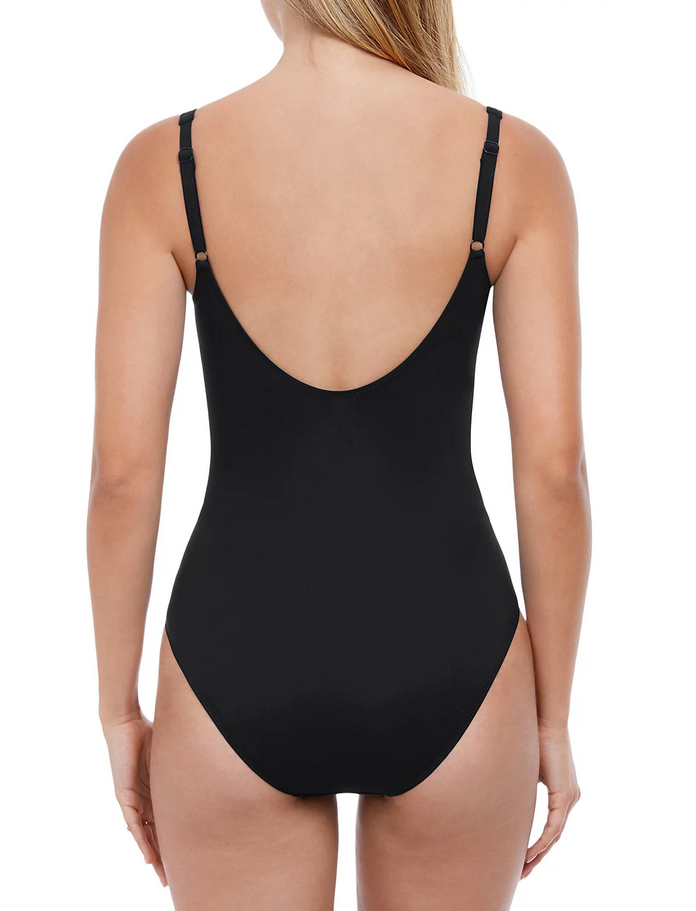 Profile by Gottex Tutti Frutti Round Neck One Piece Swimsuit