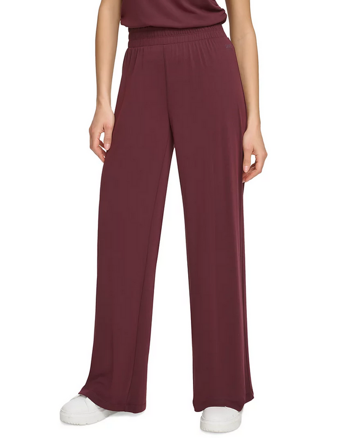 DKNY Fit High Rise Wide-Leg Pants