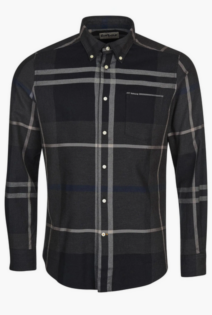 Barbour Dunoon Tailored Fit Plaid Button-Down Shirt