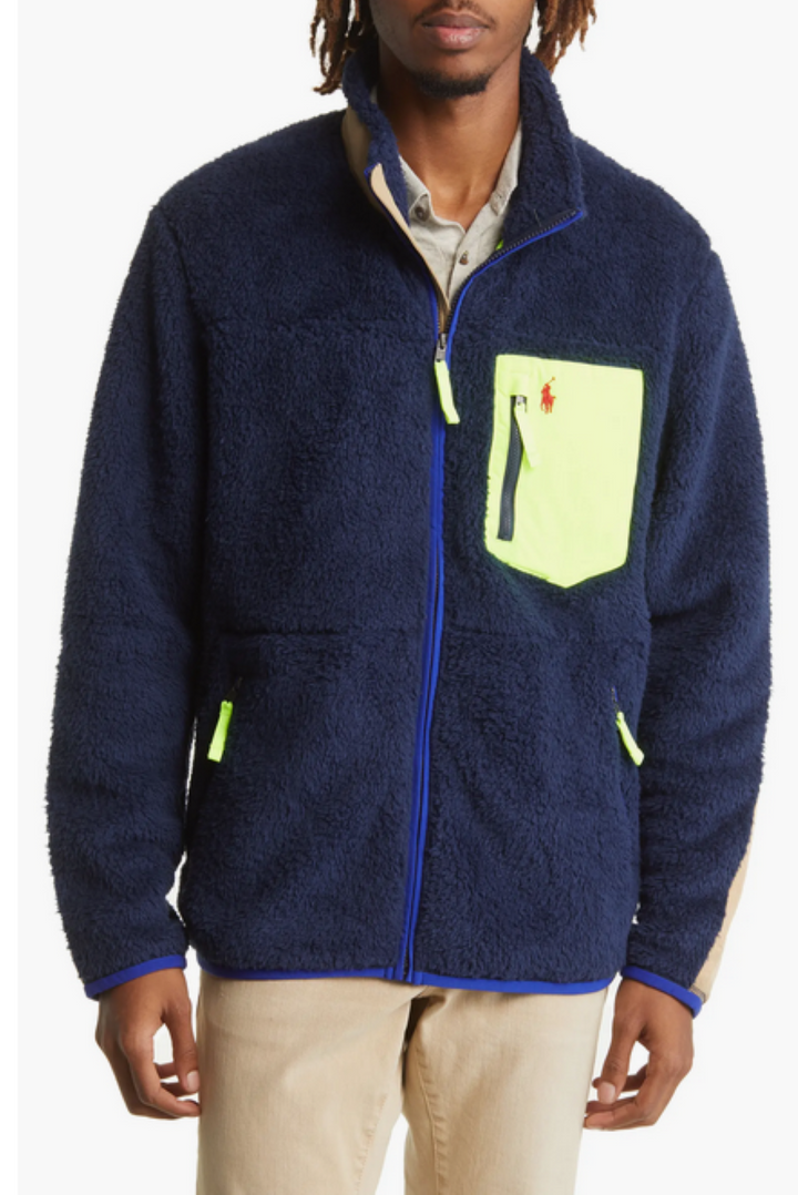 POLO Ralph Lauren MEN Wind-Blocking Hybrid Jacket