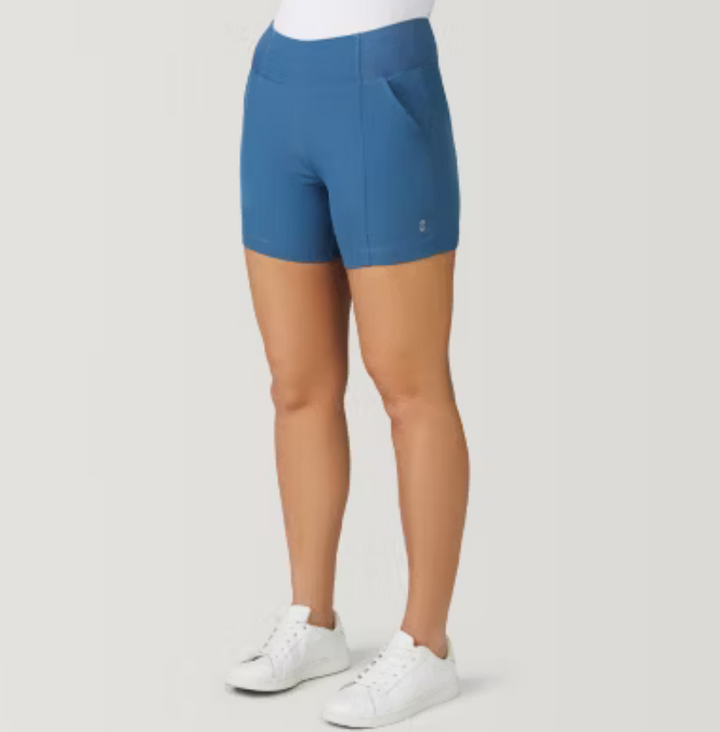 Free Country Mid Rise Moisture Wicking Hybrid Short