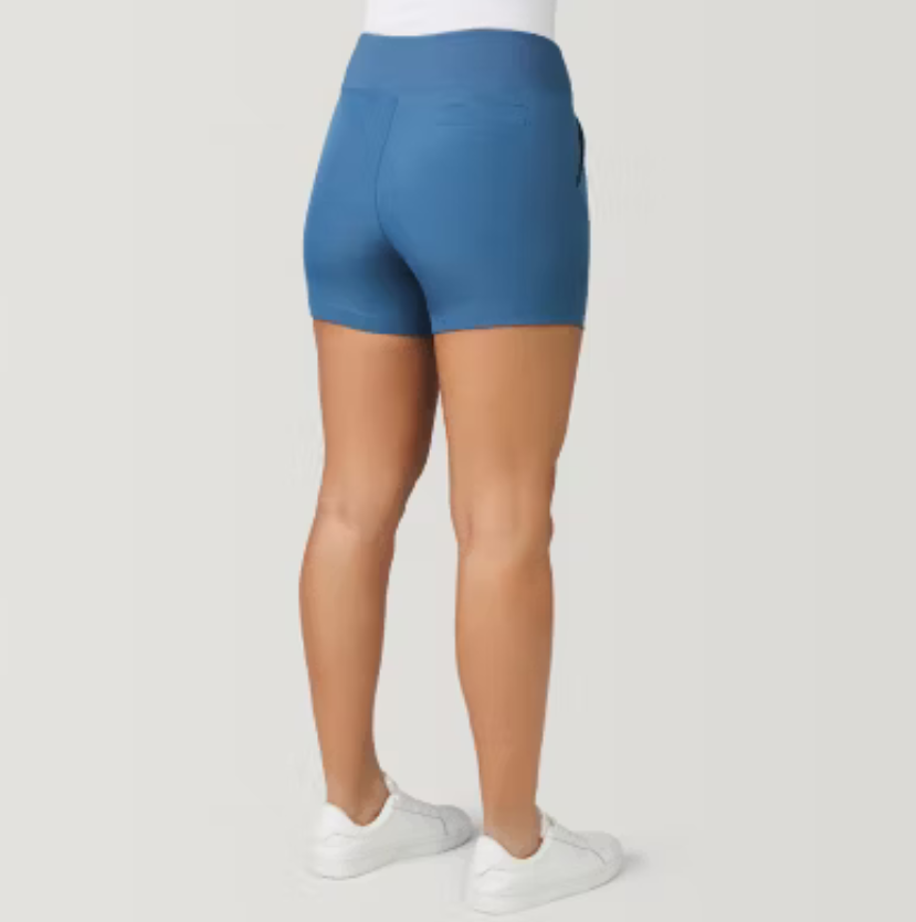 Free Country Mid Rise Moisture Wicking Hybrid Short