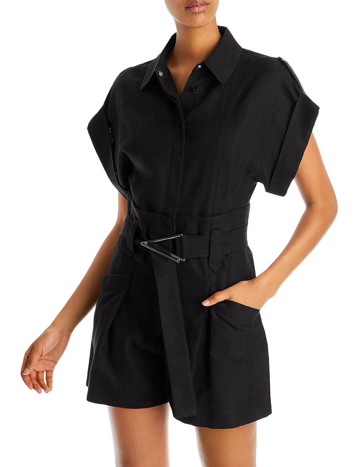 IRO Dorellia Belted Romper