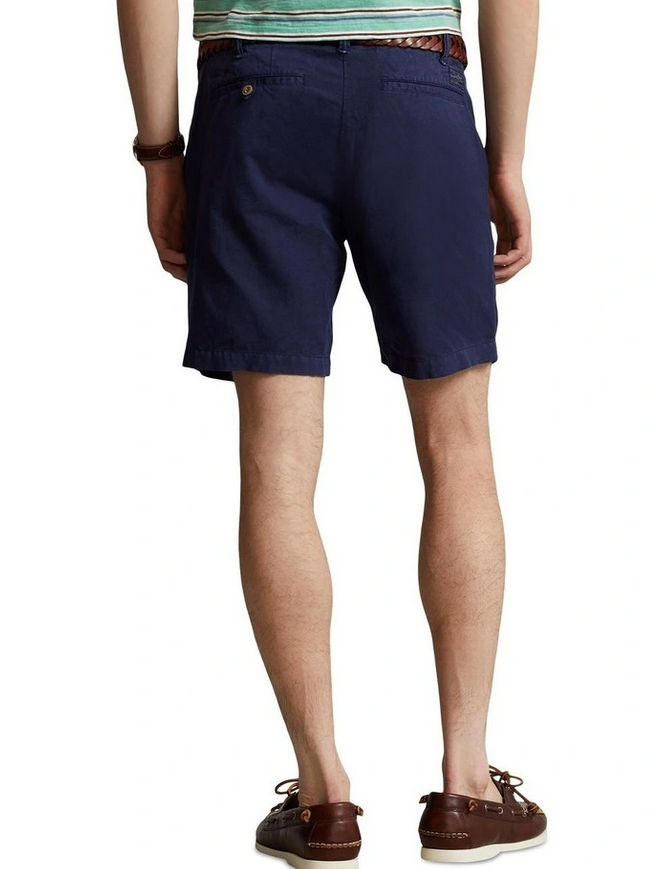 Polo Ralph Lauren Straight Fit Linen-Cotton Shorts