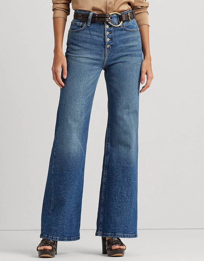 LAUREN RALPH LAUREN High-Rise Flare Jeans