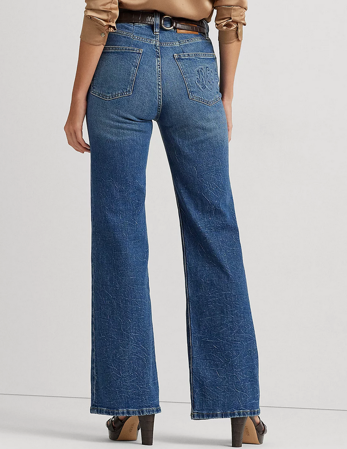 LAUREN RALPH LAUREN High-Rise Flare Jeans