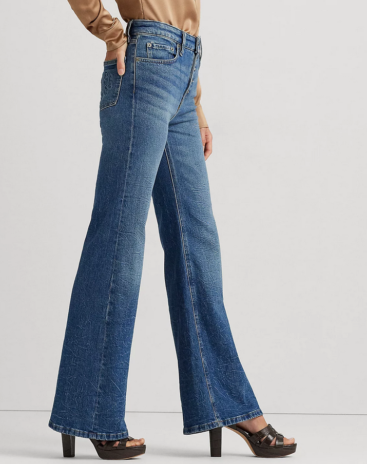 LAUREN RALPH LAUREN High-Rise Flare Jeans