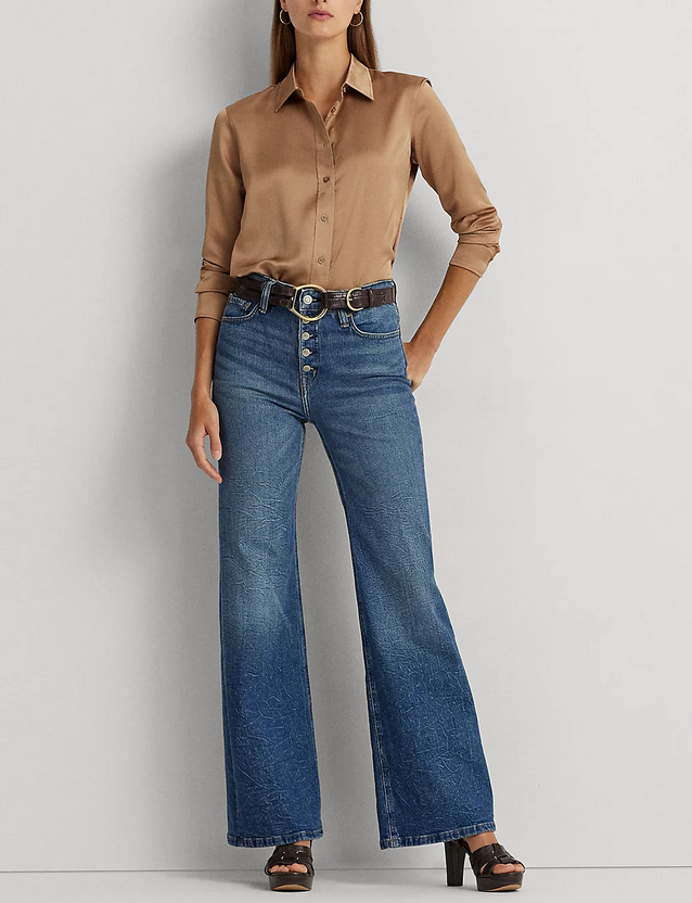 LAUREN RALPH LAUREN High-Rise Flare Jeans