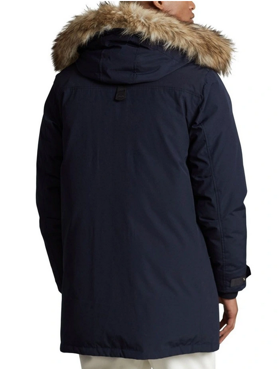 POLO Ralph Lauren MEN Faux Fur Trim Down Parka