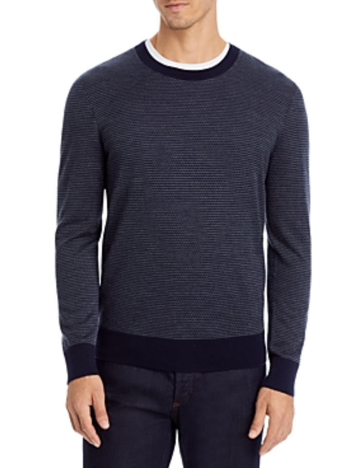 The Men's Store Merino Wool Crewneck Sweater